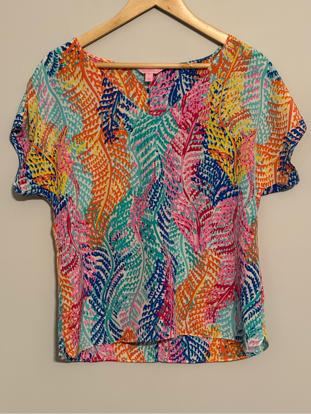 Lily Pulitzer Blouse Sz M